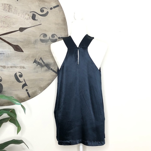 Banana Republic blue fully lined halter top. NWT. - Picture 5 of 7